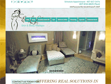 Tablet Screenshot of enlightenmedspa.com
